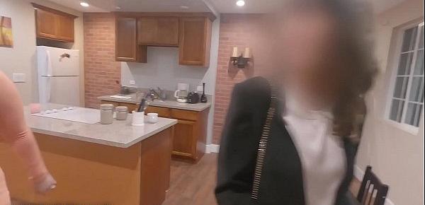  Realtor Almost Caught Me Creaming my Exhibitionist GF